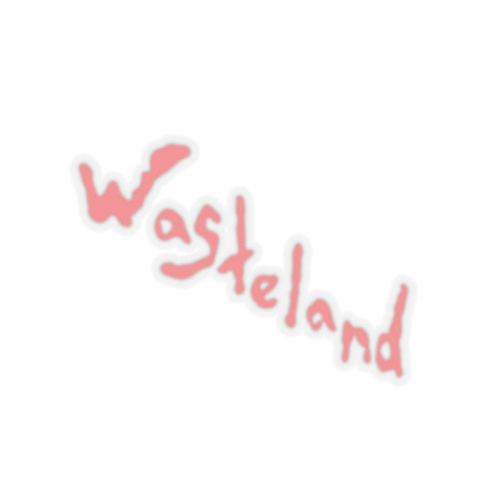 WASTELAND Sticker