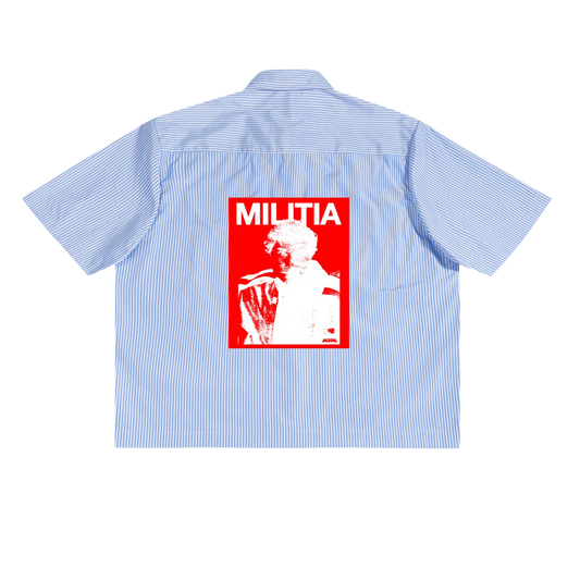 MILITIA - Boxy Striped Shirt